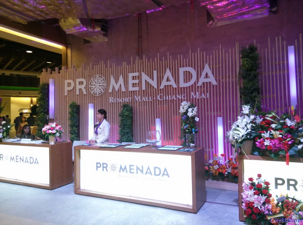 清迈新建的最大商场Promenada前台客服