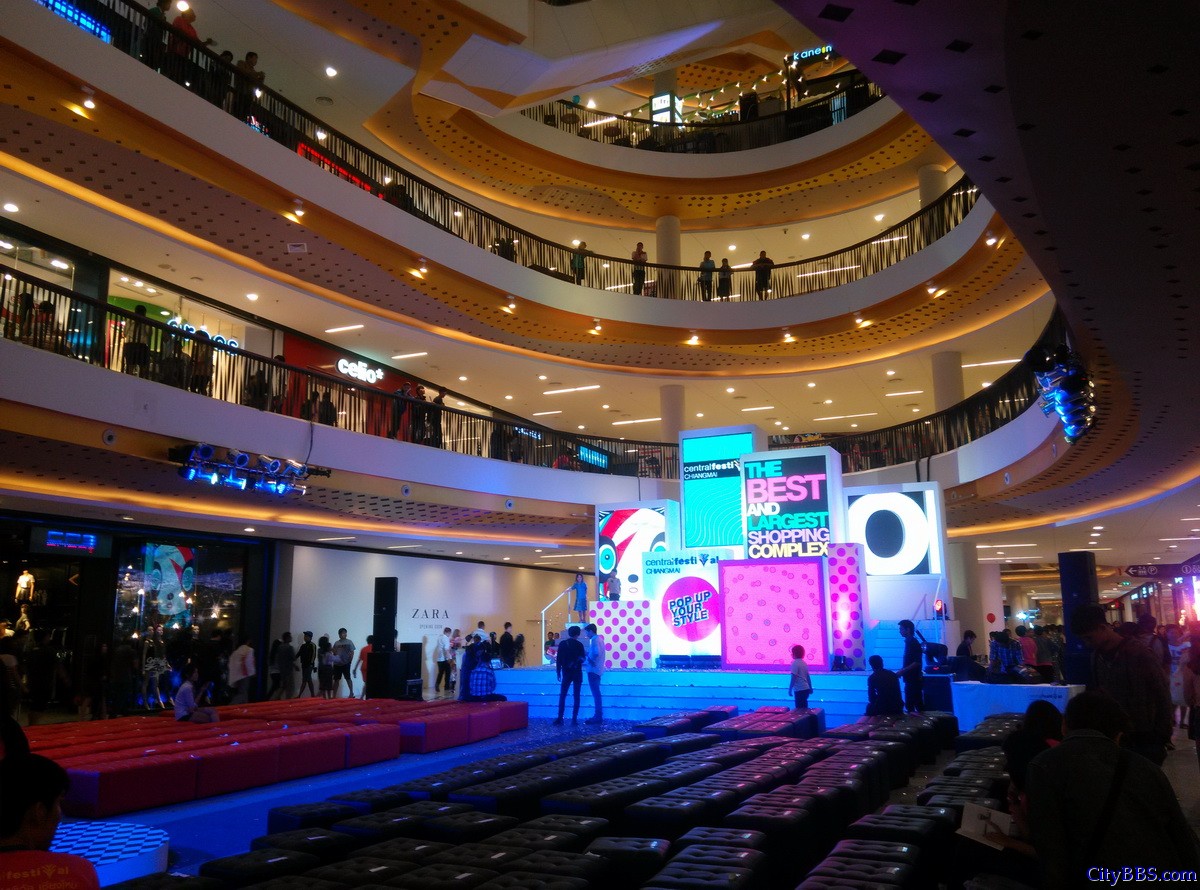 清迈新商城Central Festival Chiang Mai 2013年11月14日开业了