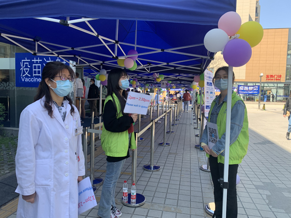 在沪外籍开打新冠疫苗