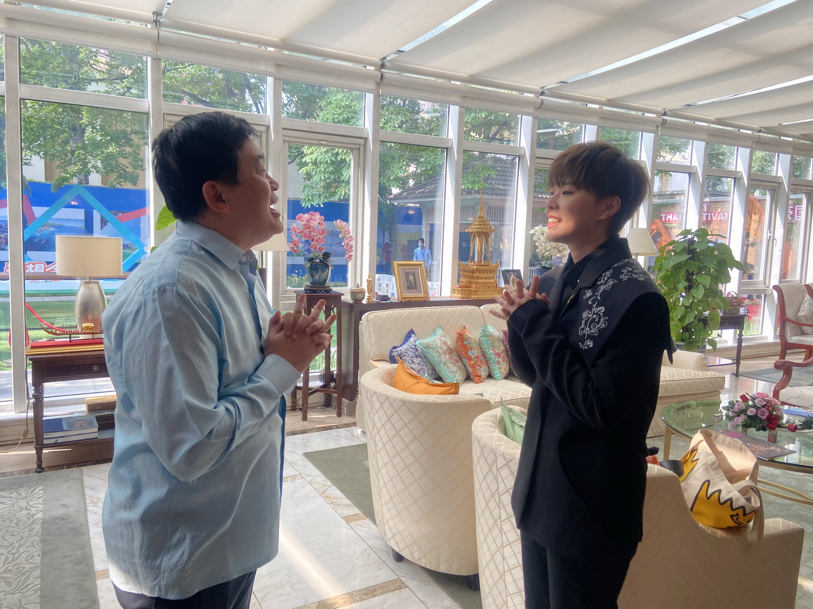 2021泰国风情节24日在泰国驻华大使官邸盛大开幕