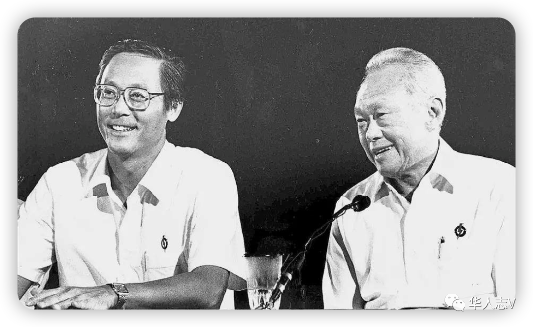 吴作栋与李光耀