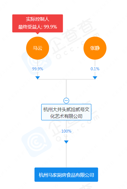 股权穿透显示由杭州大井头贰拾贰号文化艺术有限公司全资持股
