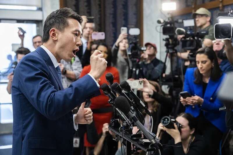 TikTok 首席执行官周受资在众议院能源和商务委员会听证会上作证