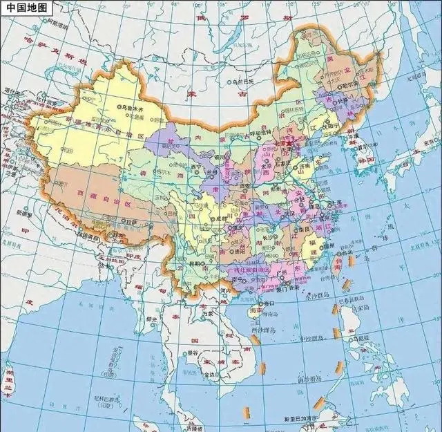中国地图