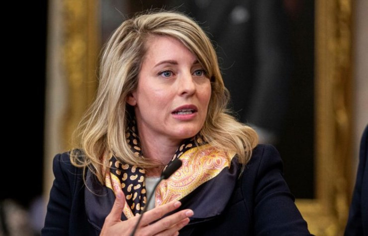 加拿大外交部长Melanie Joly